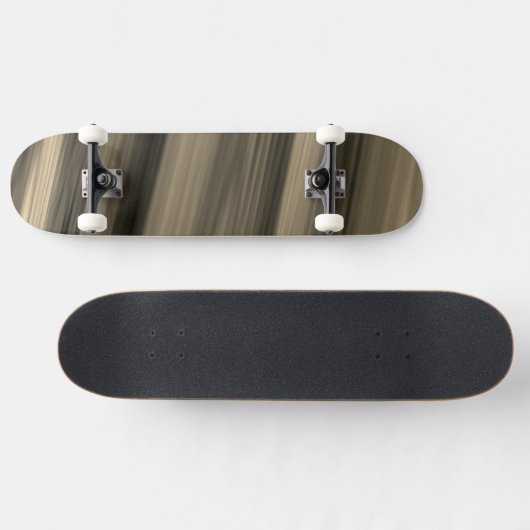 Subtle Brown Stripe Persoonlijk Skateboard (Horizontaal)