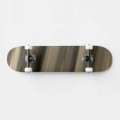 Subtle Brown Stripe Persoonlijk Skateboard (Horizontaal)
