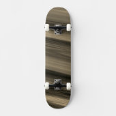 Subtle Brown Stripe Persoonlijk Skateboard (Voorkant)