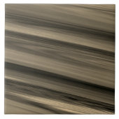 Subtle Brown Stripe Tegeltje (Voorkant)