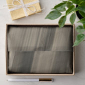 Subtle Brown Stripe Tissuepapier (Geschenk)