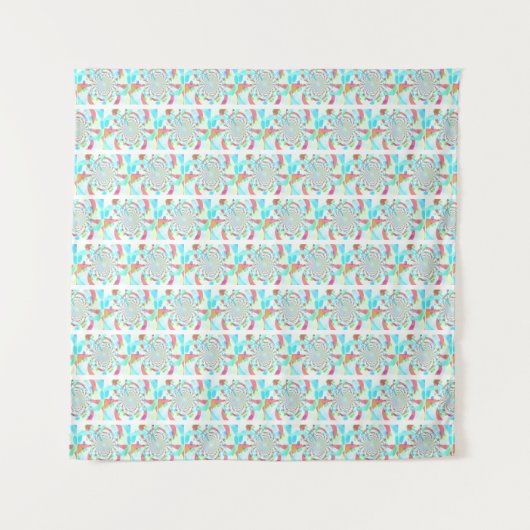 Subtle Butterfly Fractal Design Wandkleed (Voorkant)