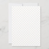 Subtle Cross Dusty Pink Script Baptisme Fotomeisje Kaart (Achterkant)