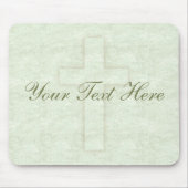 Subtle Cross Mousepad Muismat (Voorkant)