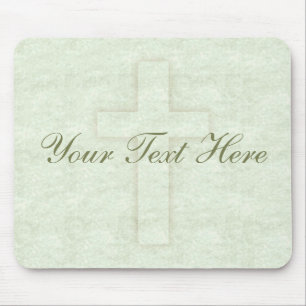 Subtle Cross Mousepad Muismat