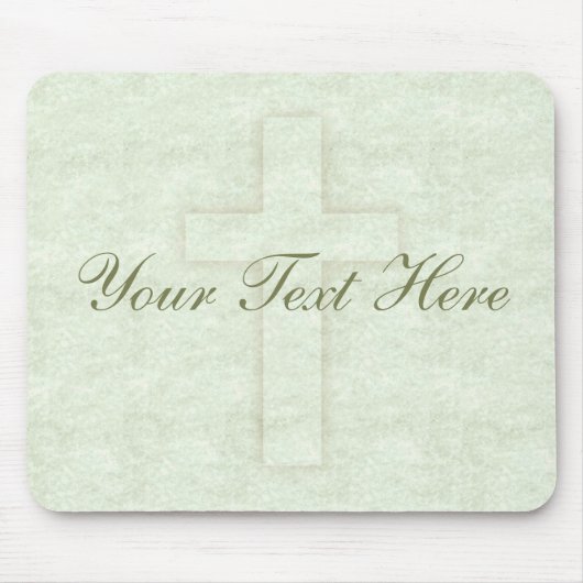 Subtle Cross Mousepad Muismat (Voorkant)