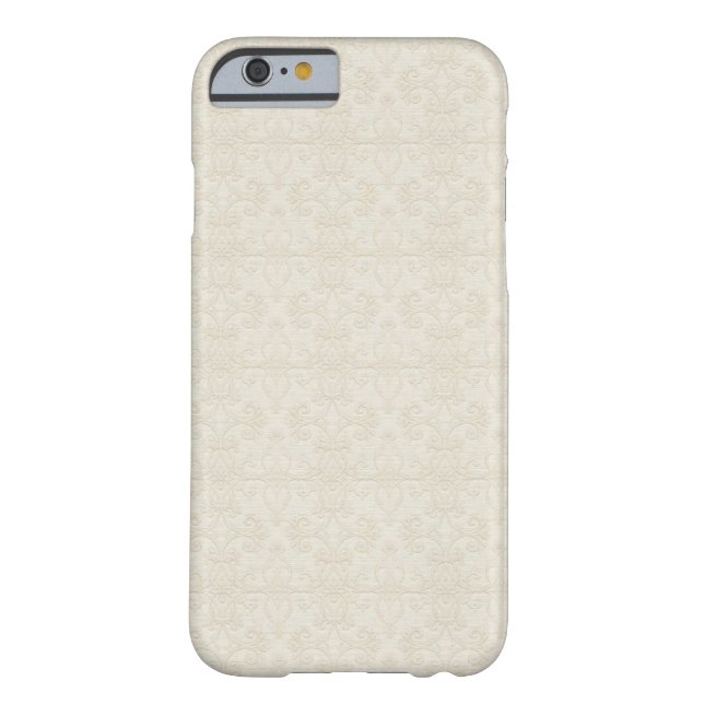 Subtle  Damask Textured iPhone 6 hoesje (Achterkant)