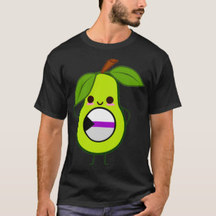 Subtle Demisexual Avocado demisexual avocado demis T-shirt