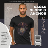 Subtle Eagle, Globe & Anchor Tri-Blend T-shirt