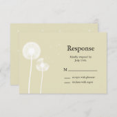 Subtle Elegance RSVP (Voorkant / Achterkant)