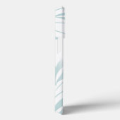 Subtle Floral in Blues Case-Mate iPhone Case (Achterkant / Rechts)