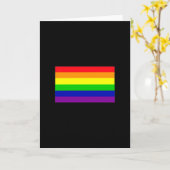 Subtle Gay Pride Flag806png806 T Shirt  Kaart (Gele Bloem)