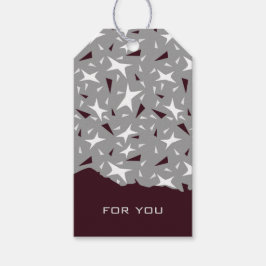 Subtle Geometry: Stars & Triangles – Grey Cadeaulabel