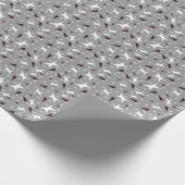 Subtle Geometry: Stars & Triangles – Grey Cadeaupapier (Hoek)