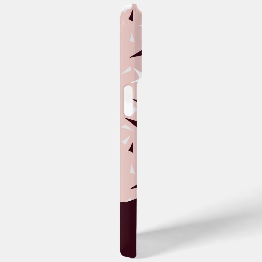 Subtle Geometry: Stars & Triangles – Pink Case-Mate iPhone Case (Achterkant / Rechts)