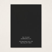 Subtle Gold Glitter Earring Display Kaart (Achterkant)