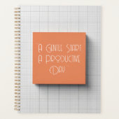 Subtle Grid - Modern Cover Art Planner (Voorkant)