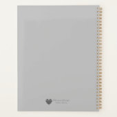 Subtle Grid - Modern Cover Art Planner (Achterkant)