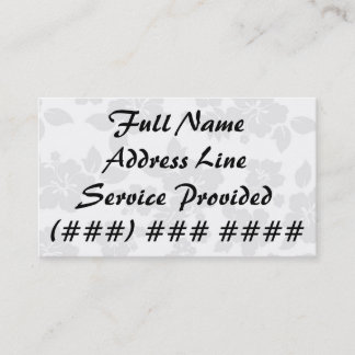 Subtle Hawaiian Visitekaartje