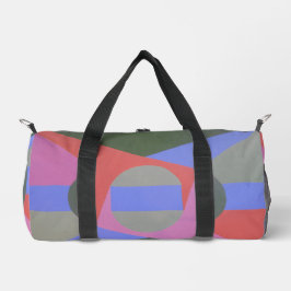 Subtle Hues Abstract Travel Bag Plunjezak