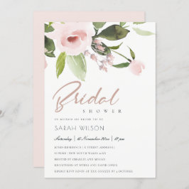 SUBTLE KLEURENWASSEN BLUSH PINK FLORAL VRIJGEZELLE KAART
