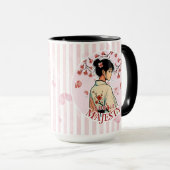 Subtle Majesty Cherry Blossom Anime Mug Mok (Voorkant rechts)
