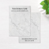 Subtle Marble Earring Holder Display Cards Visitekaartje (Bureau)