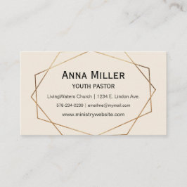 Subtle Modern Youth Ministry Visitekaartje
