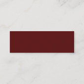 Subtle Passion Pattern Profiel Visitekaartje (Achterkant)