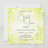 Subtle Pastel Floral Background Bridal Shower Kaart (Voorkant)