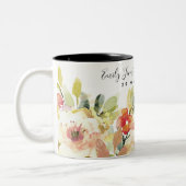 SUBTLE PEACH WATERVERF FLORAL BEWAREN DE DATUM GIF TWEEKLEURIGE KOFFIEMOK (Links)