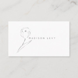 Subtle Pencil Moderne Native Artisan Business Afsprakenkaartje