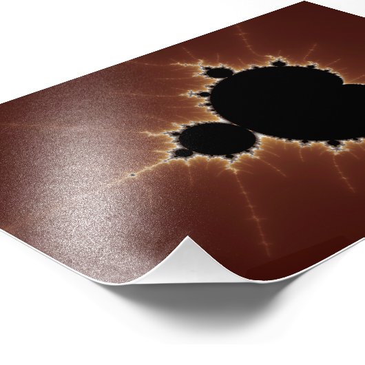 Subtle Power Fractal Foto Afdruk (Hoek)