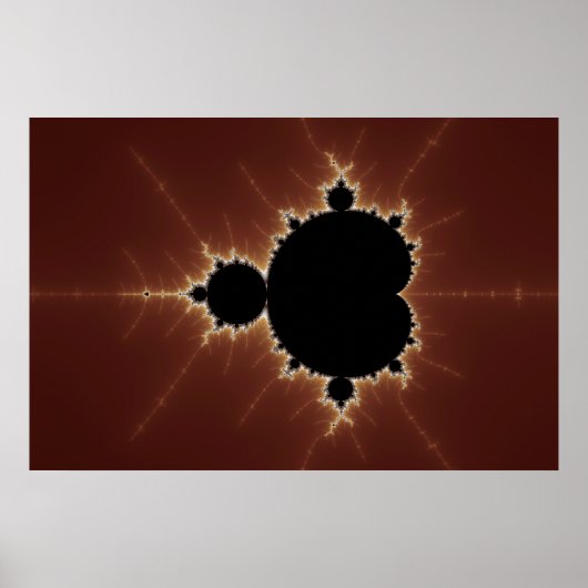 Subtle Power Fractal Poster (Voorkant)