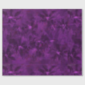 Subtle Purple Lavender Floral Abstract Decoupage Cadeaupapier (Vlak)
