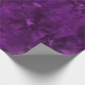 Subtle Purple Lavender Floral Abstract Decoupage Cadeaupapier (Hoek)
