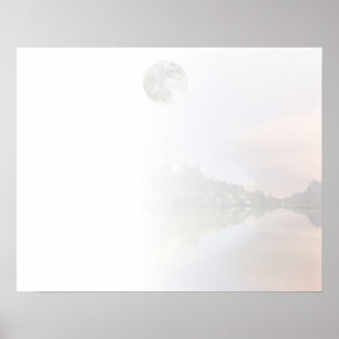 Subtle Sci-Fi Fantasy Landscape Afbeelding 3 Poste Poster