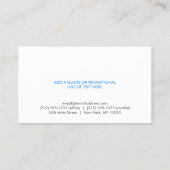 SUBTLE SPOTLIGHT No. 1 Designer Visitekaartje (Achterkant)