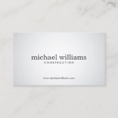 SUBTLE SPOTLIGHT No. 4 Designer Visitekaartje (Voorkant)