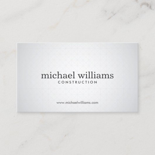 SUBTLE SPOTLIGHT No. 4 Designer Visitekaartje (Voorkant)