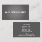 Subtle Stars grijze Visitekaartjes (Voorkant / Achterkant)