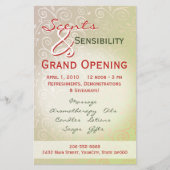 Subtle Swirls Flyer (Voorkant)