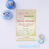 Subtle Swirls Flyer (Enkel)