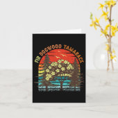 Subtle Tree Anti Trump Fir Dogwood Tamarack 1 Kaart (Gele Bloem)