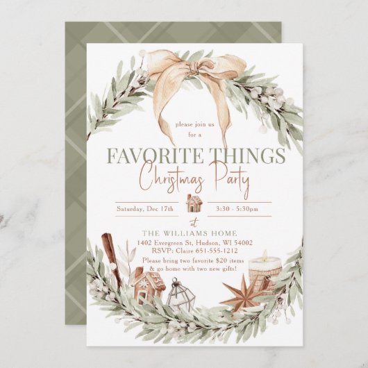 SubtleGreens Kaart (Voorkant / Achterkant)