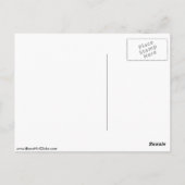 Subtropische zonsondergang briefkaart (Achterkant)