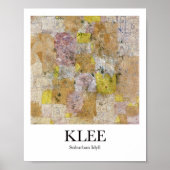 Suburban Idyll by Paul Klee Poster (Voorkant)