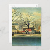 Suburban Scene door Henri Rousseau Briefkaart (Voorkant / Achterkant)