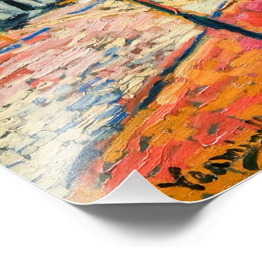 suburbane landschap | Maurice de Vlaminck | Foto Afdruk (Hoek)