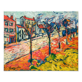 suburbane landschap | Maurice de Vlaminck | Foto Afdruk